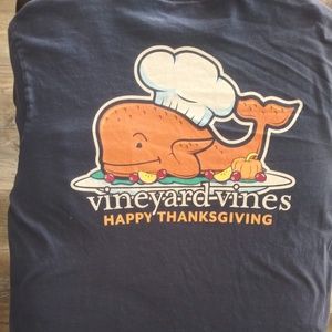 Vineyard Vines Men's S Thanksgiving Long Sleeve T
